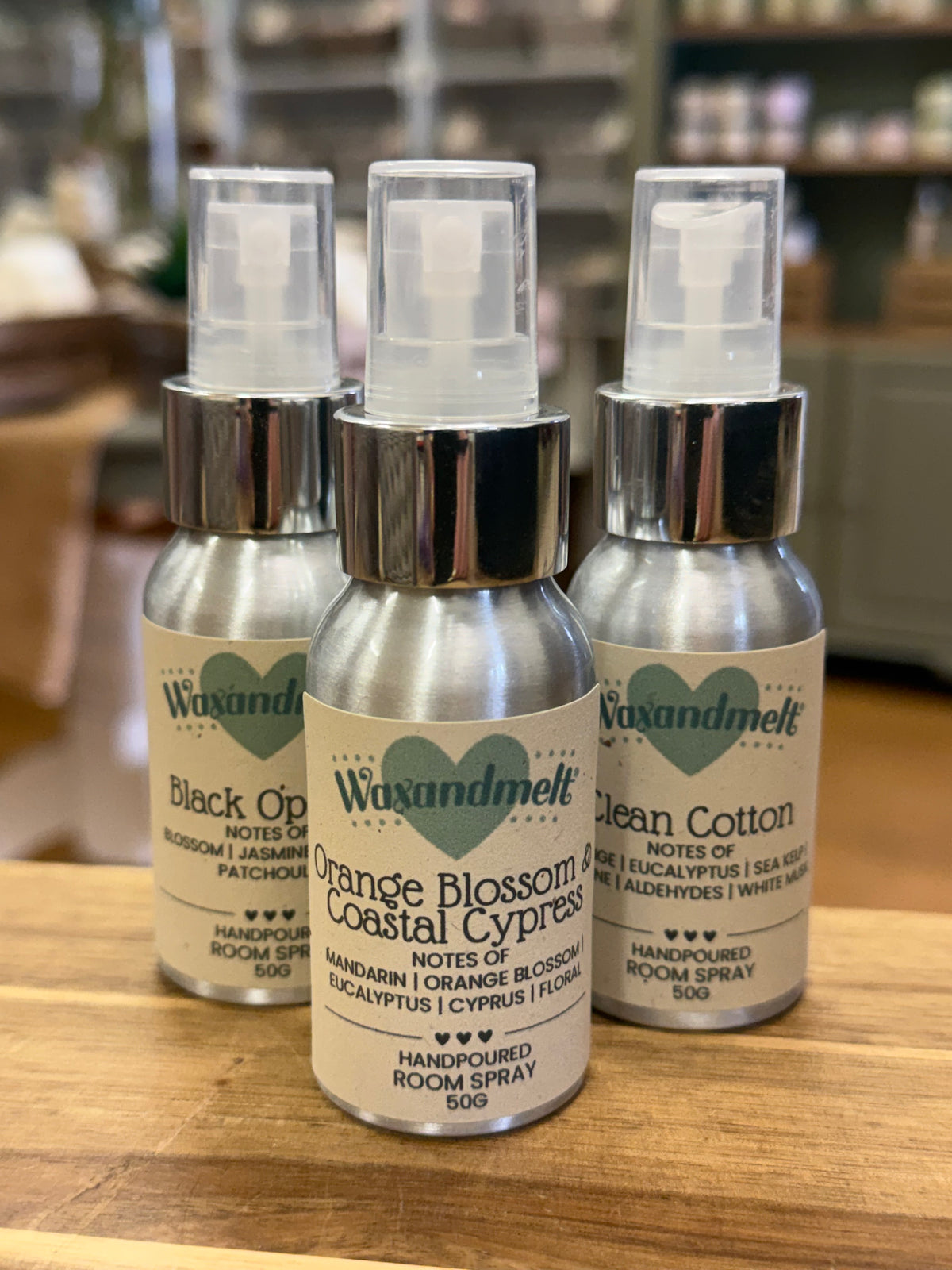SMALL FRAGRANCE SPRAYS (50G)