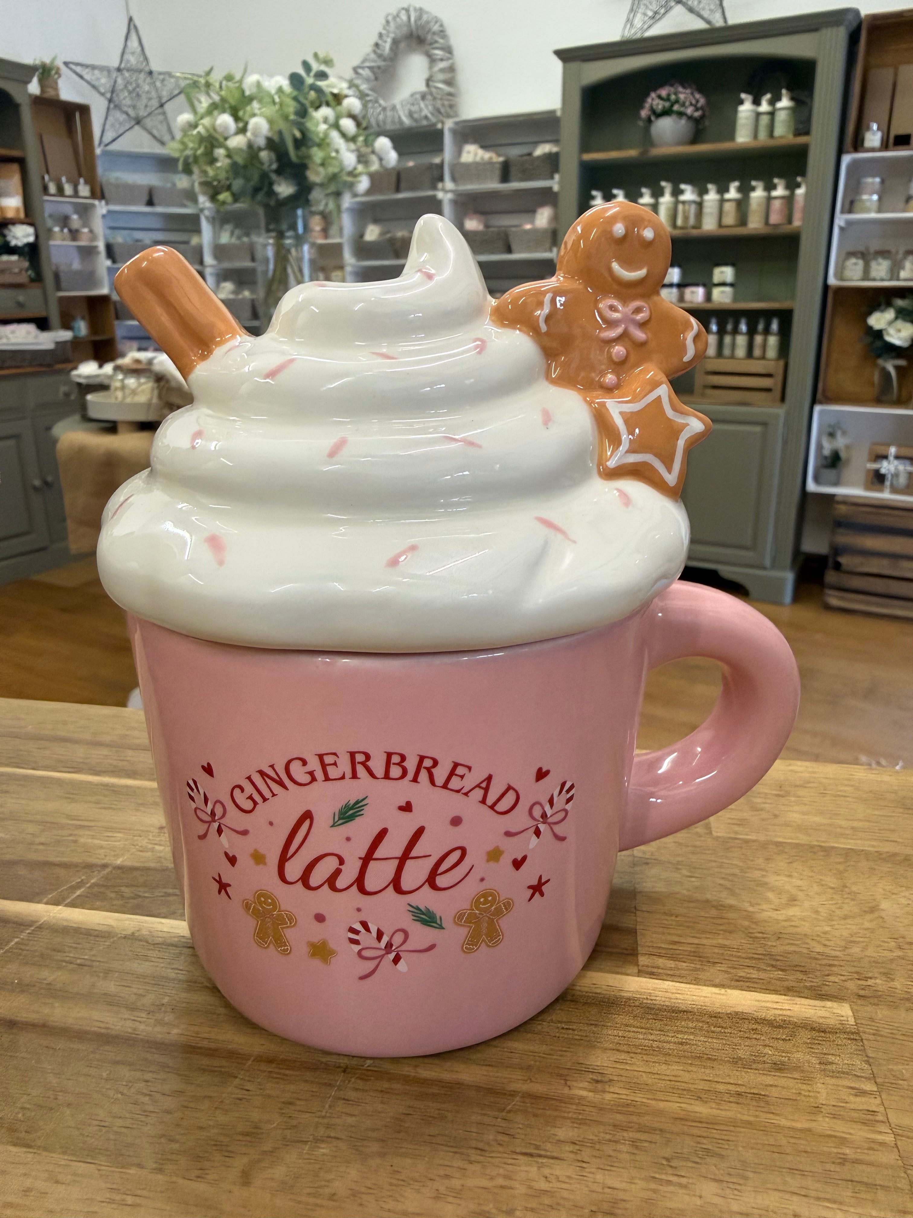 PINK GINGERBREAD LATTE BURNER
