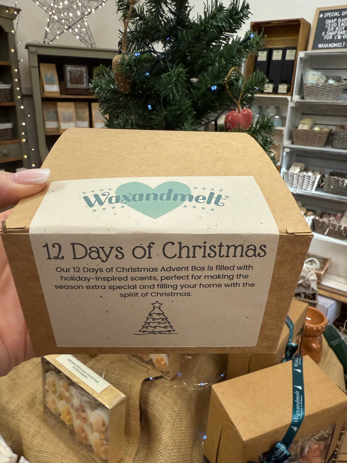 12 DAYS OF CHRISTMAS WAX MELT ADVENT BOX 2026 - PREORDER