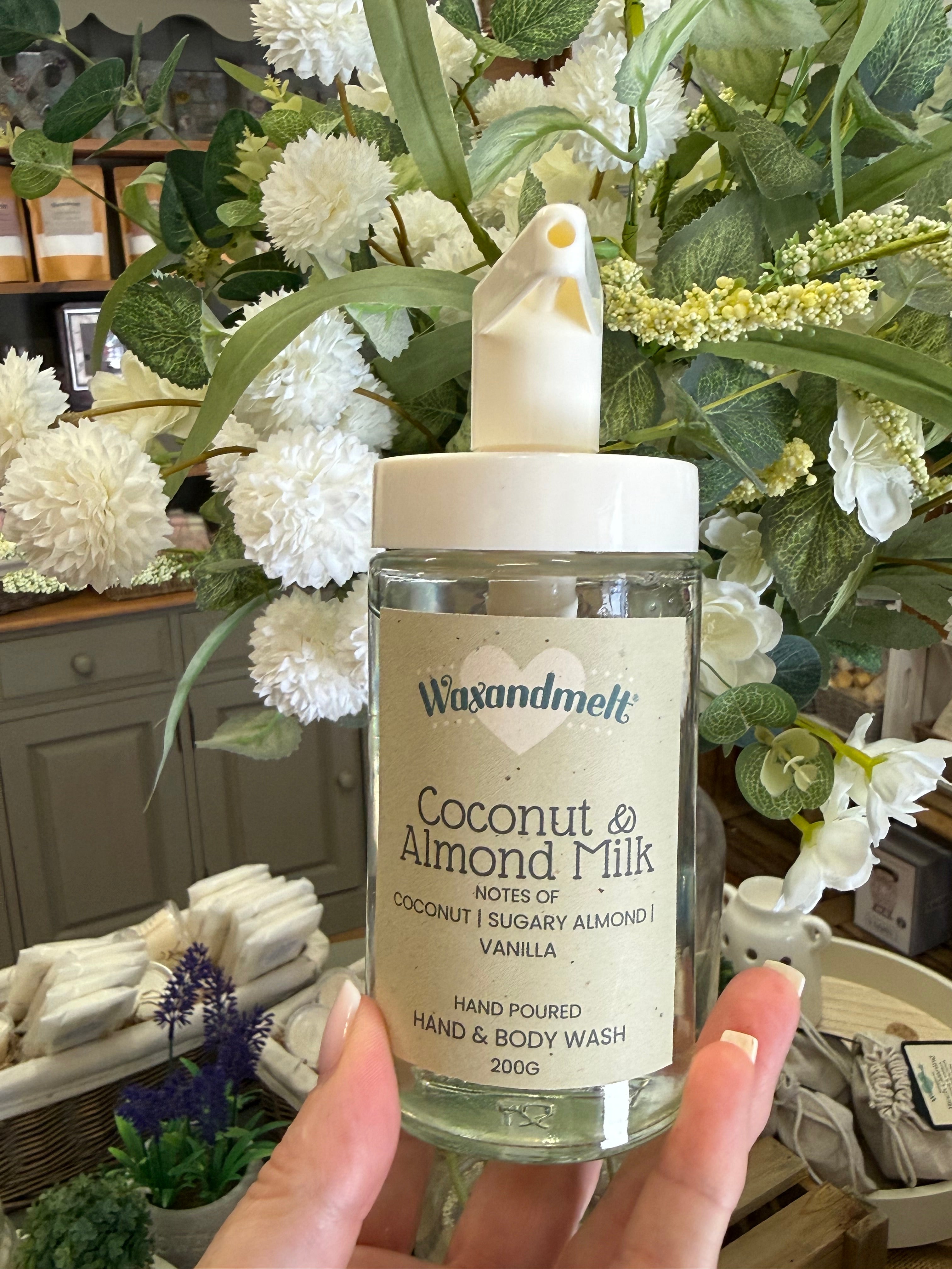 COCONUT & ALMOND MILK HAND & BODY WASH