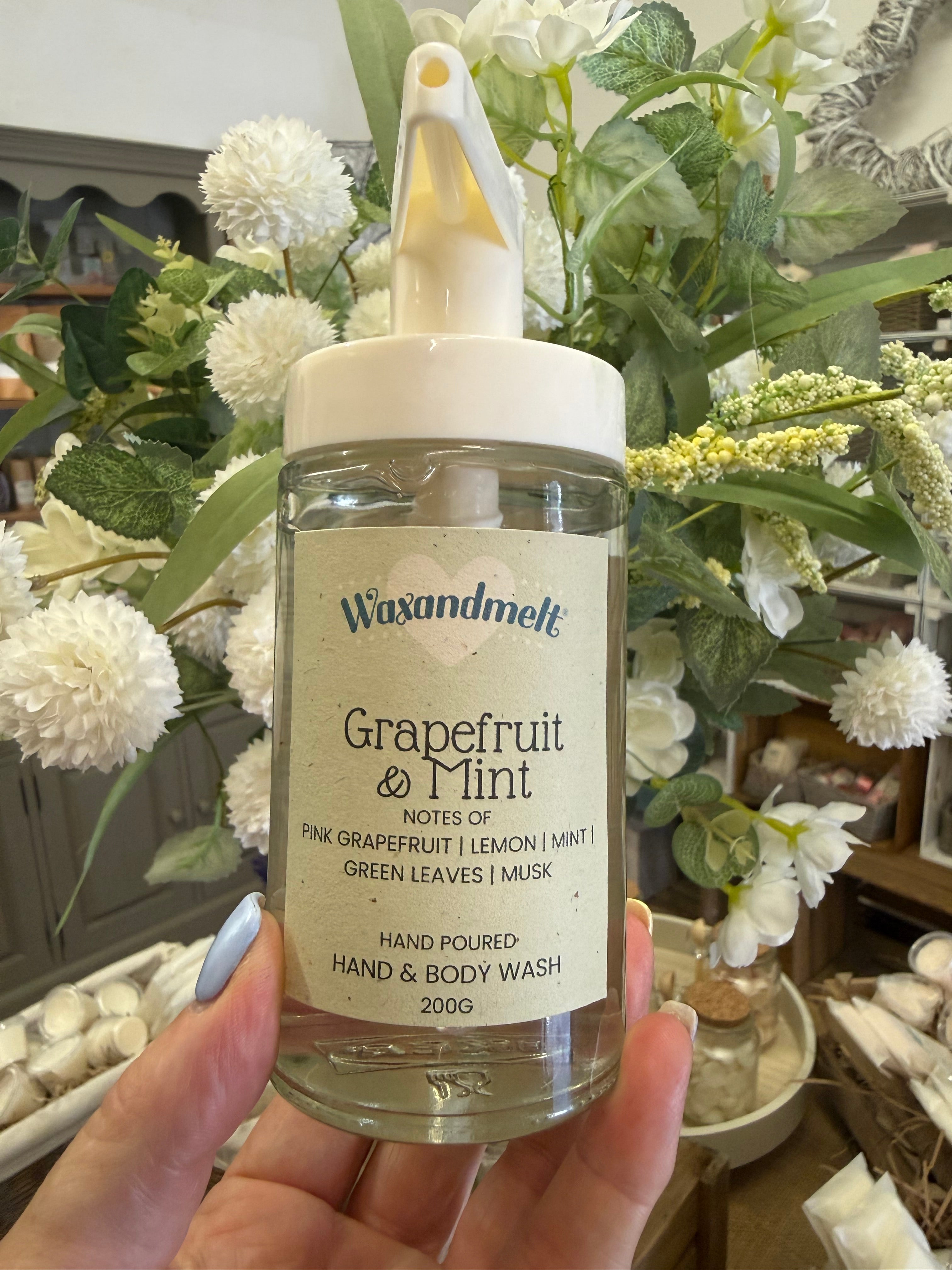 GRAPEFRUIT & MINT HAND & BODY WASH