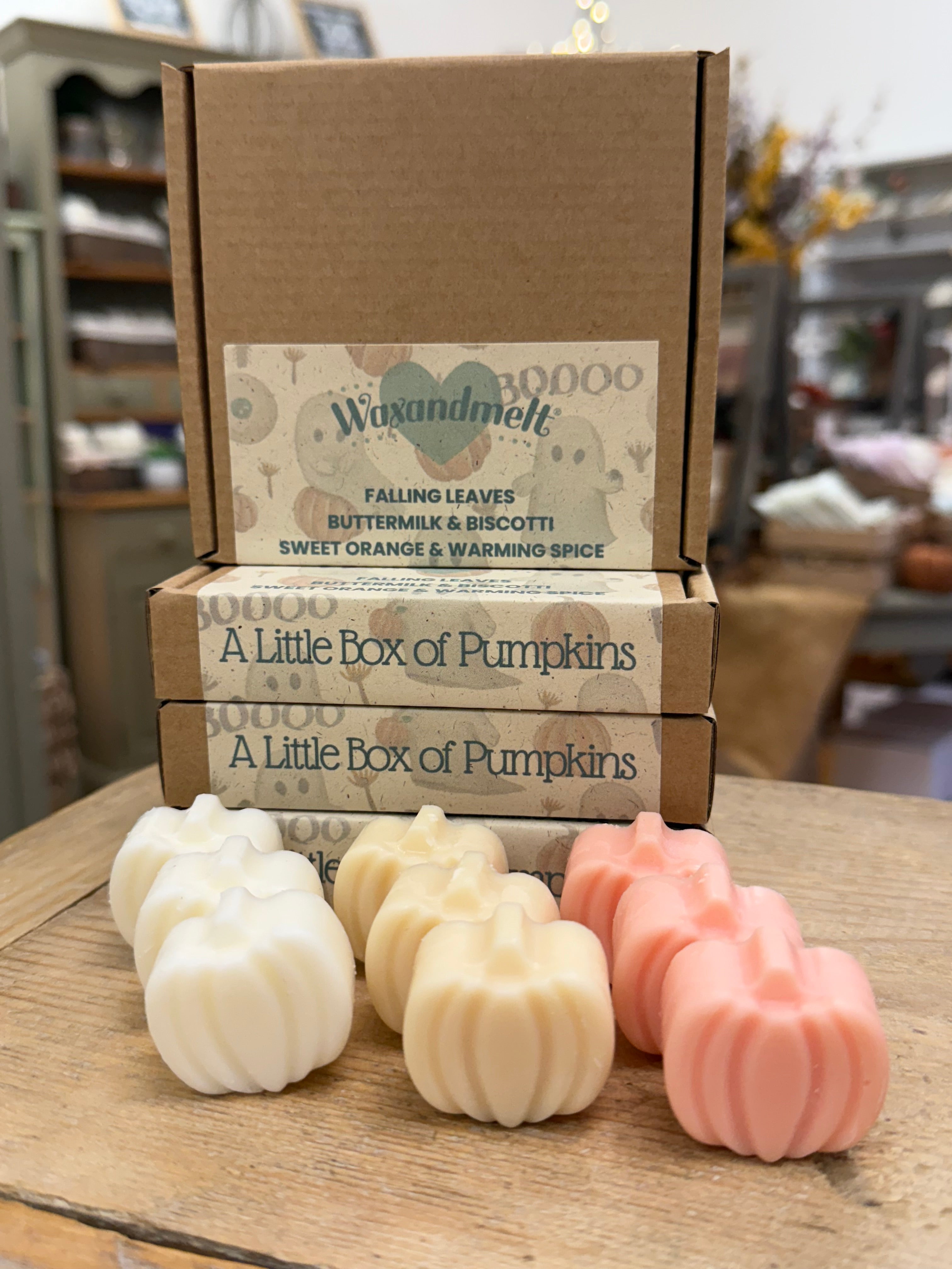A LITTLE BOX OF PUMPKINS