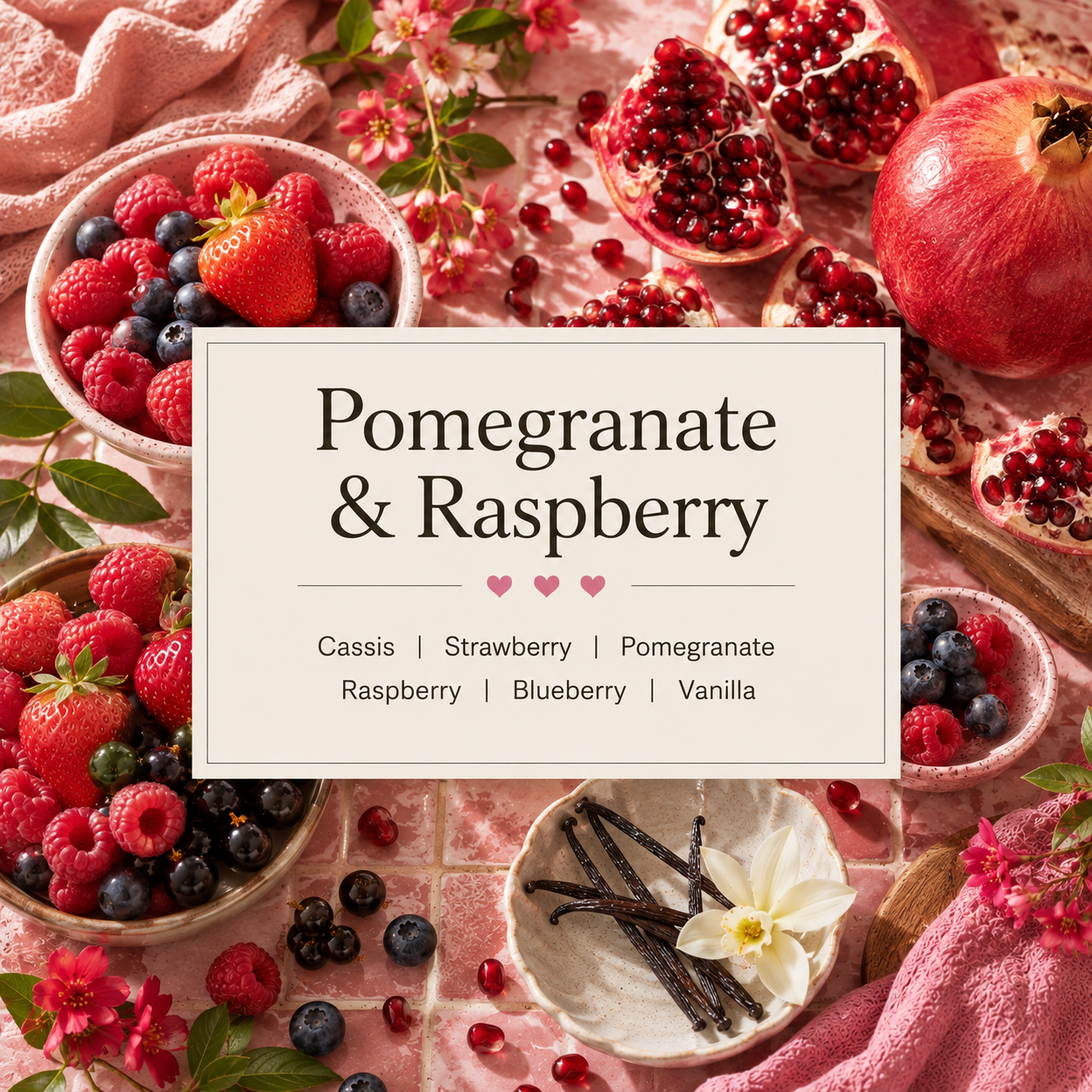 POMEGRANATE & RASPBERRY