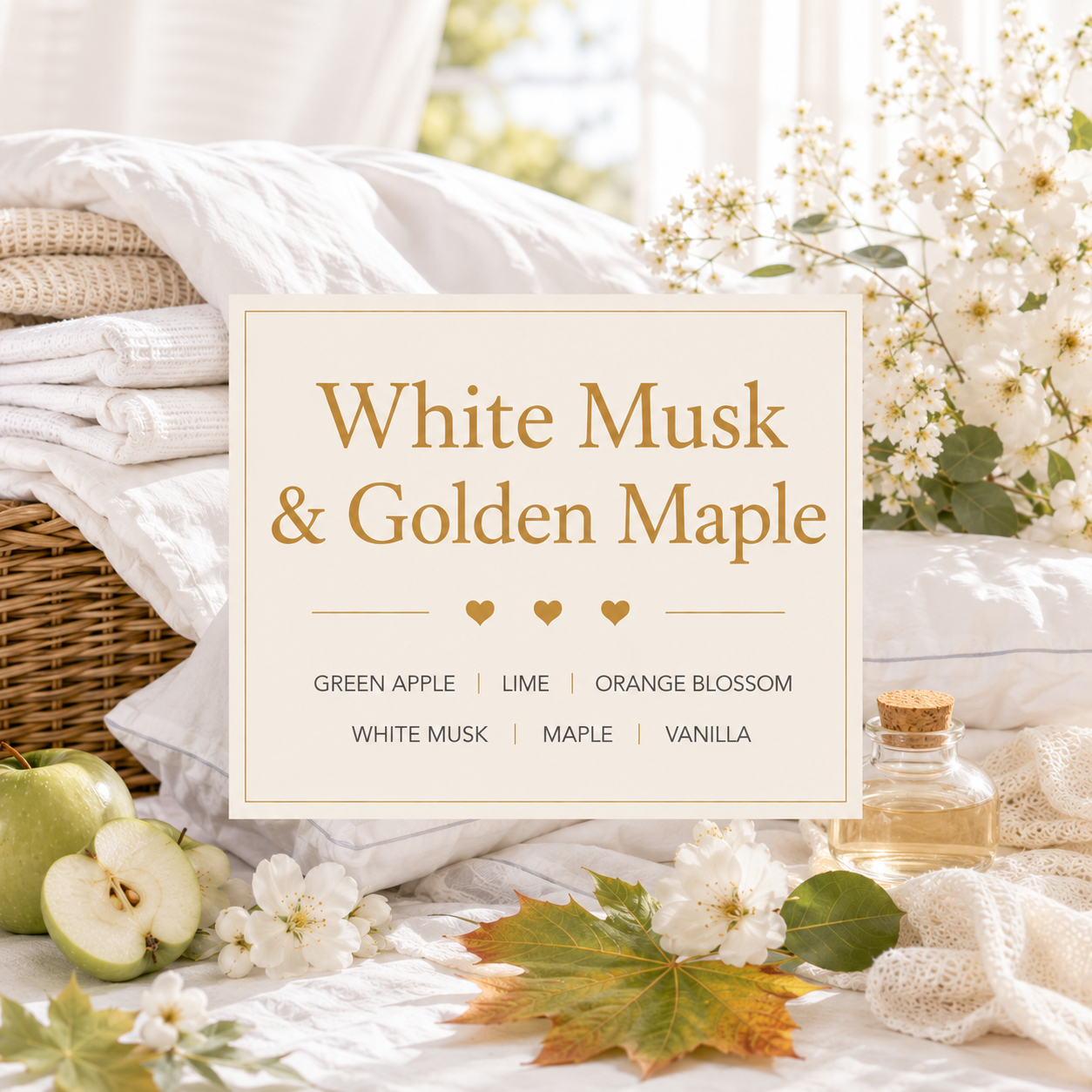 WHITE MUSK & GOLDEN MAPLE