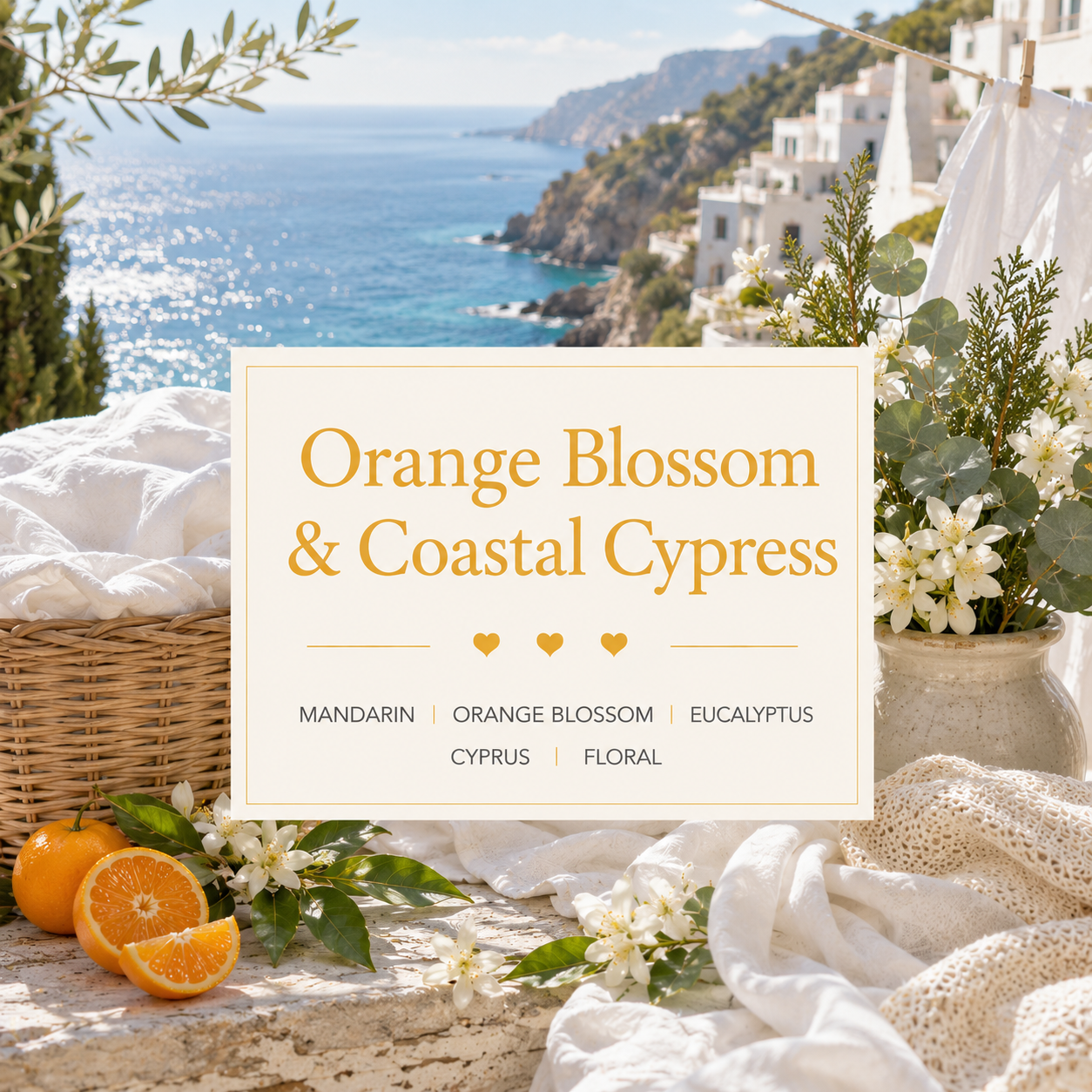 ORANGE BLOSSOM & COASTAL CYPRESS