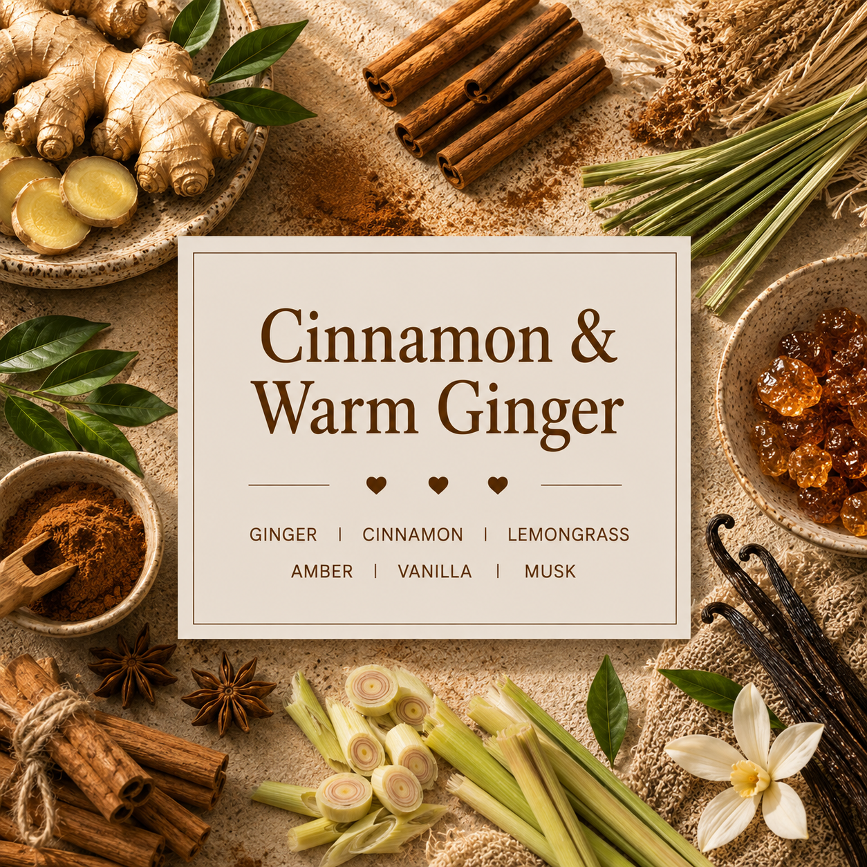 CINNAMON & WARM GINGER