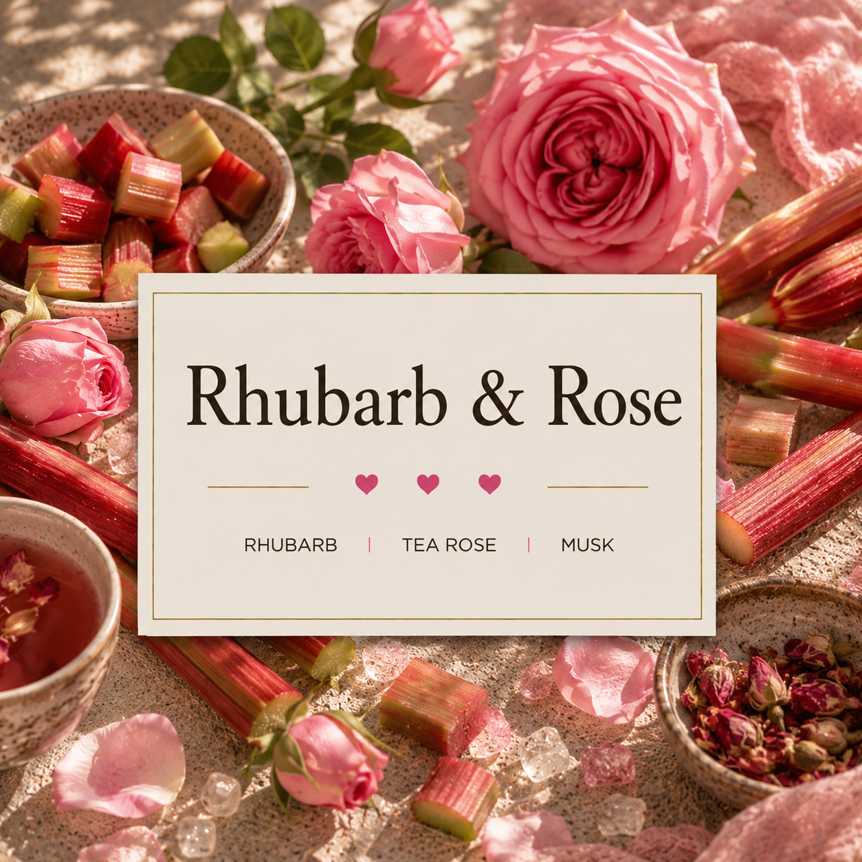 RHUBARB & ROSE