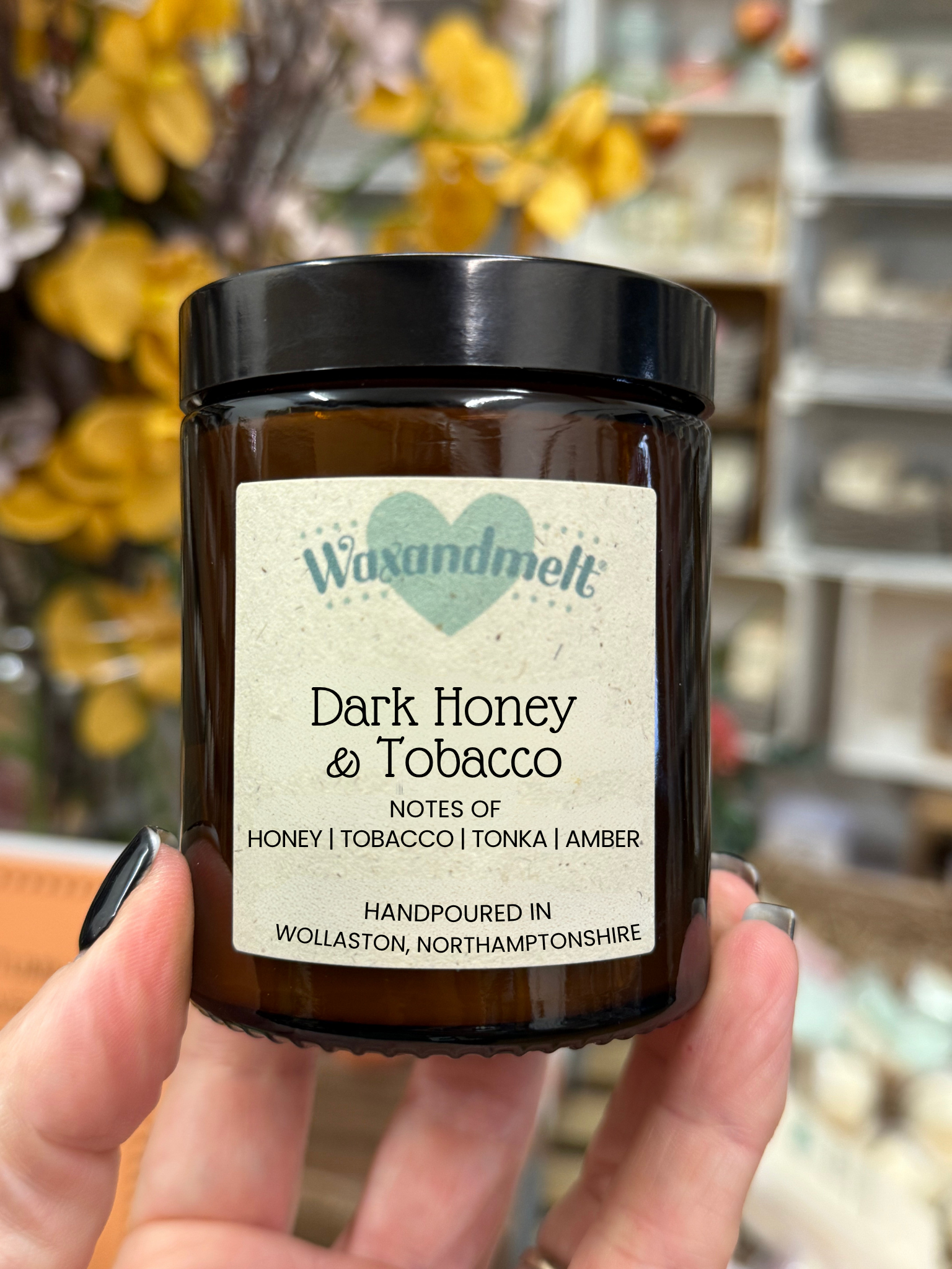DARK HONEY & TOBACCO CANDLE